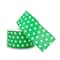 12 Pack: 1.5" x 3yd. Taffeta Wired Polka Dot Ribbon by Celebrate It™